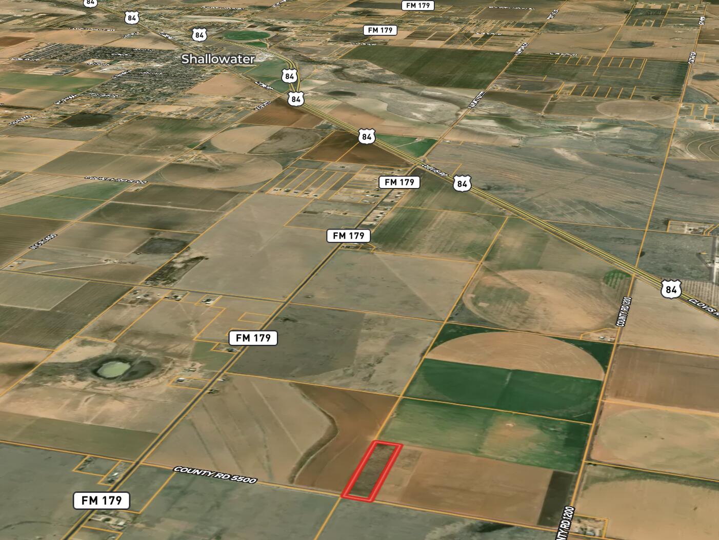 5500 County Road Shallowater, TX 79363 - Photo 9 of 10 a backyard of a house