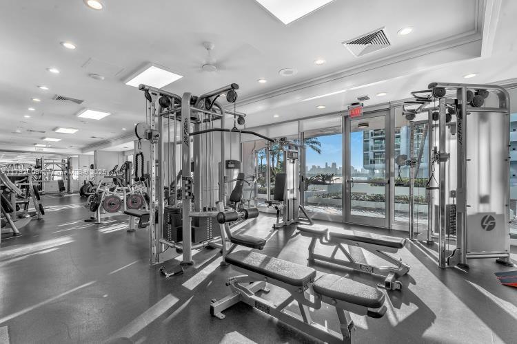 11 Island Avenue, Unit 407 Miami Beach, FL 33139 - Photo 36 of 44 a view of a room with gym equipment