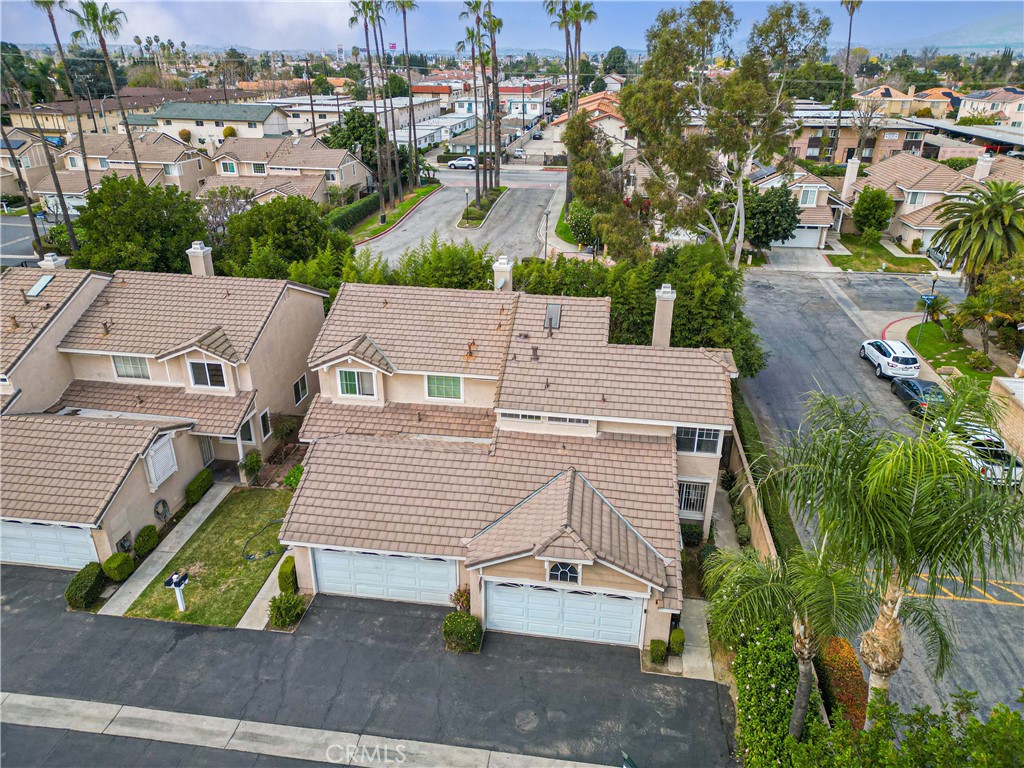 3635 Daybreak Street El Monte, CA 91732 - Photo 23 of 24 an aerial view of a house with garden space and street view