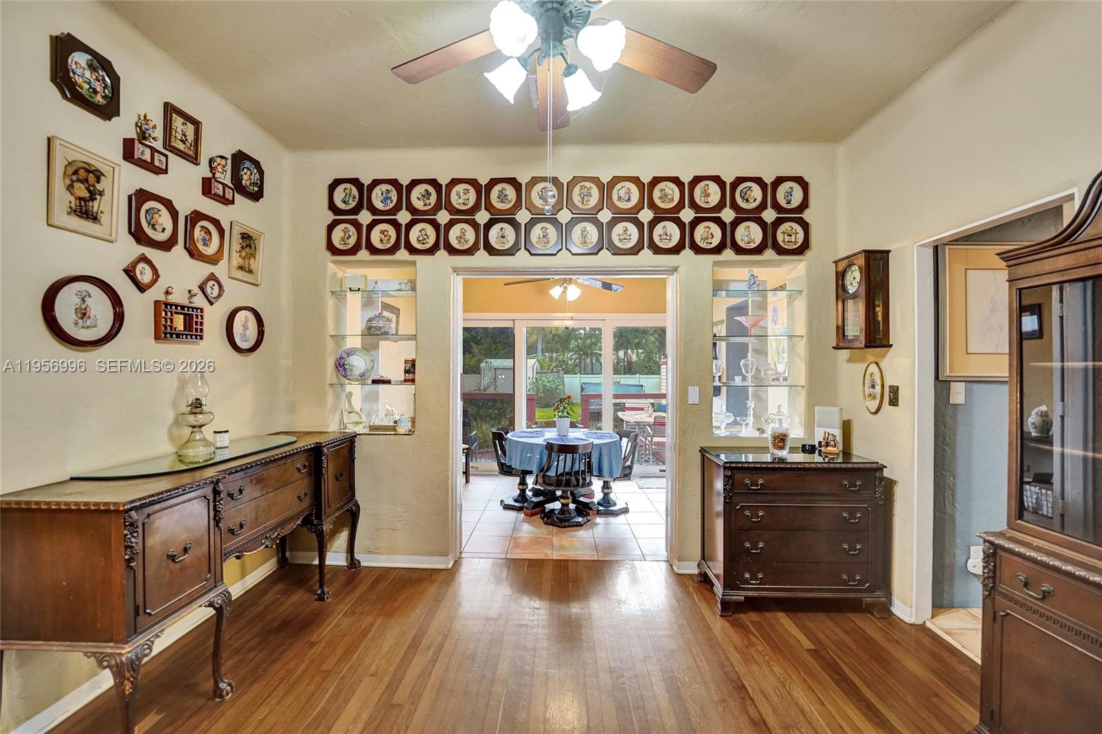 1340 Jackson Street Hollywood, FL 33019 - Photo 14 of 49 a view of a room with furniture and wooden floor