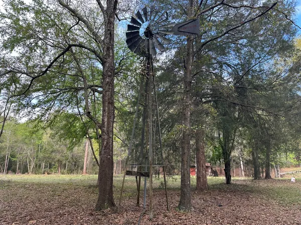 a view of outdoor space with deck and yard