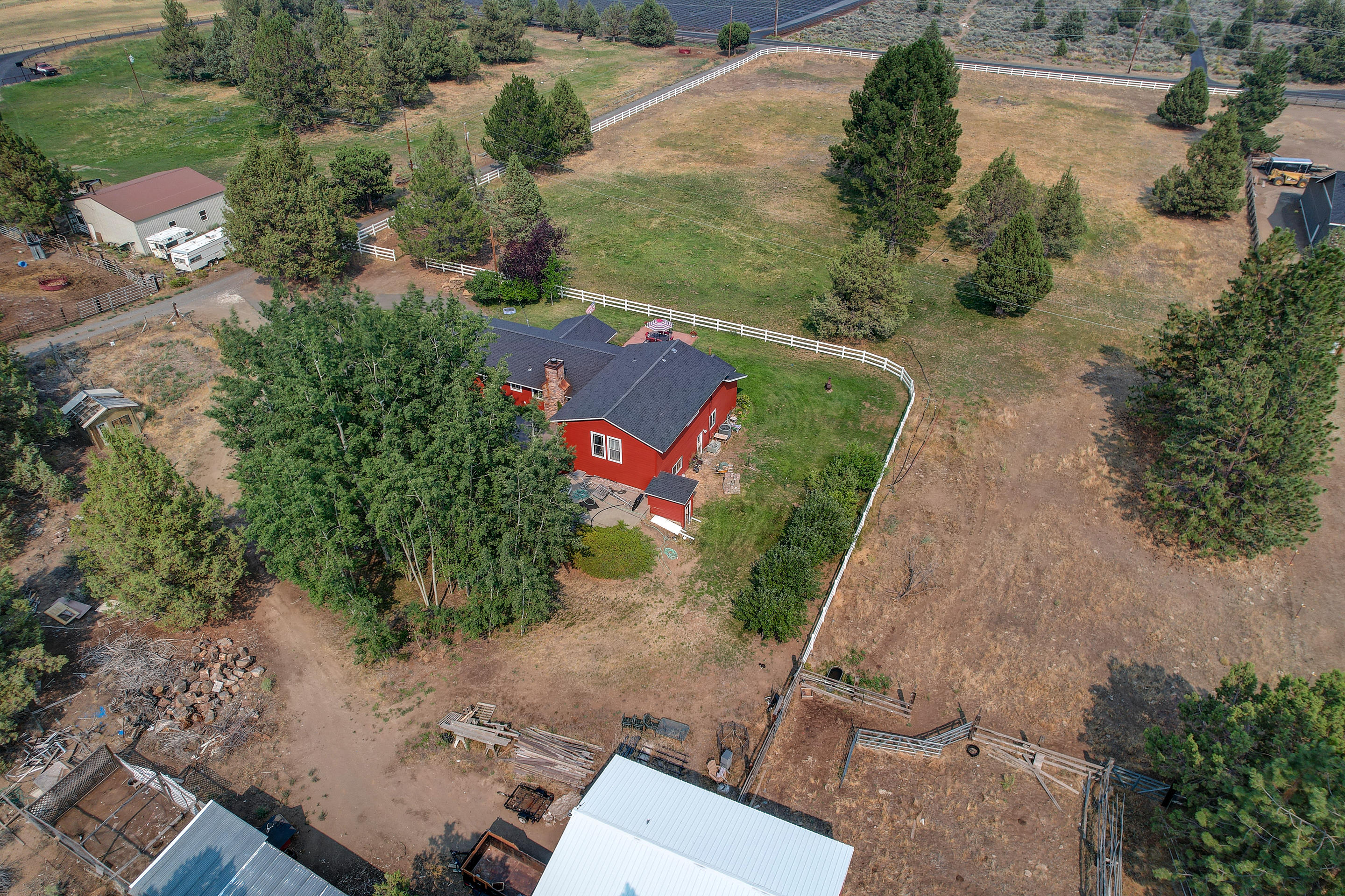60875 Billadeau Road Bend, OR 97702 - Photo 6 of 42 an aerial view of a house with a yard