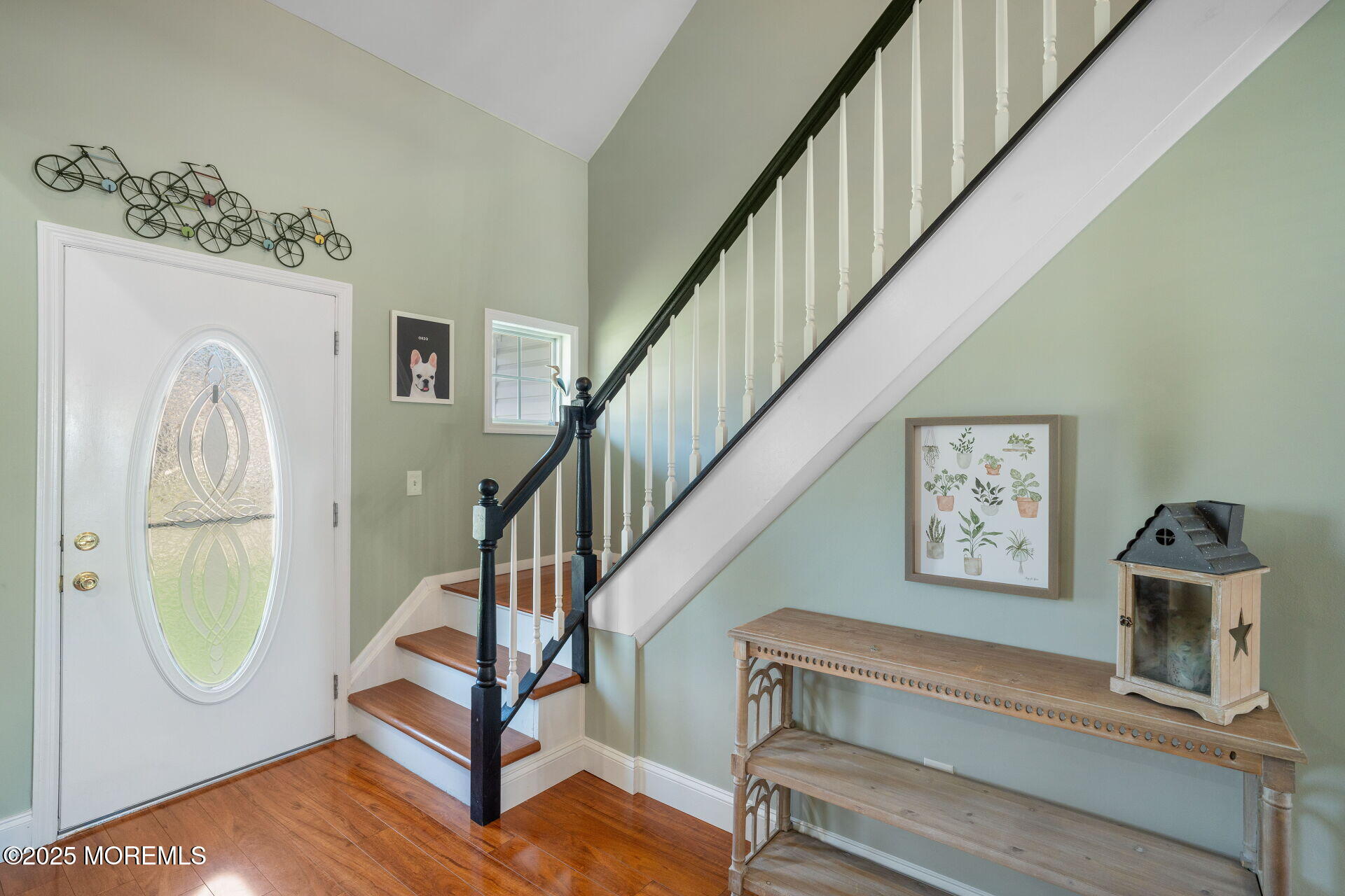 18 Red Maple Drive Brick, NJ 08724 - Photo 4 of 28 a view of staircase with wooden floor and a potted plant