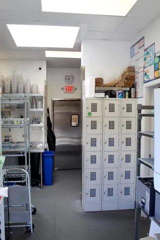 a view of work space with furniture