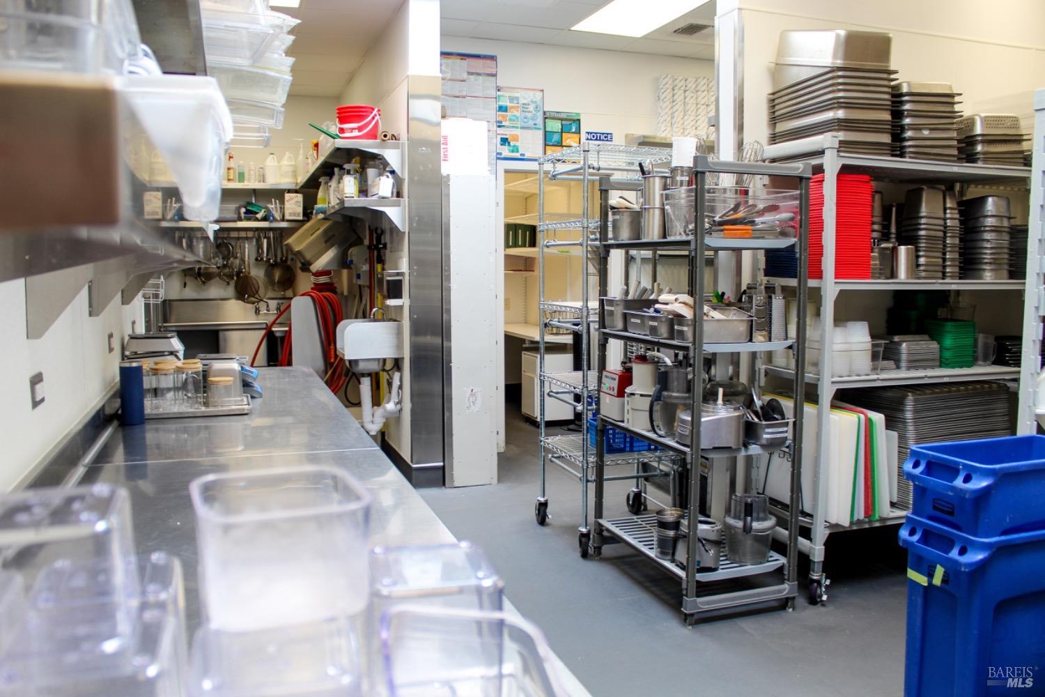 1111 Main Street, Unit B St. Helena, CA 94574 - Photo 6 of 10 a storage room with washer and dryer