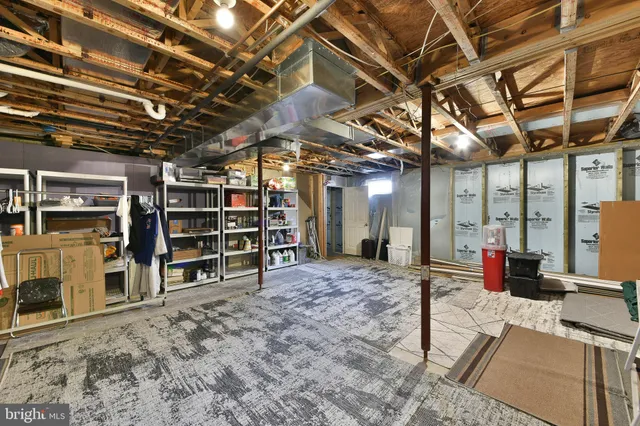 a view of a room with furniture