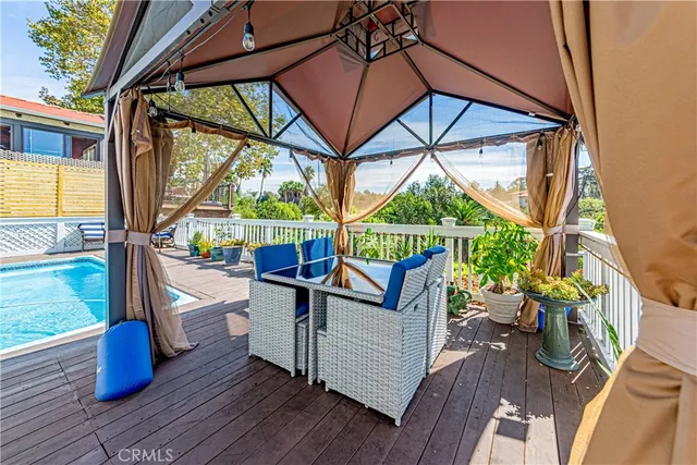 a view of outdoor space yard deck and deck