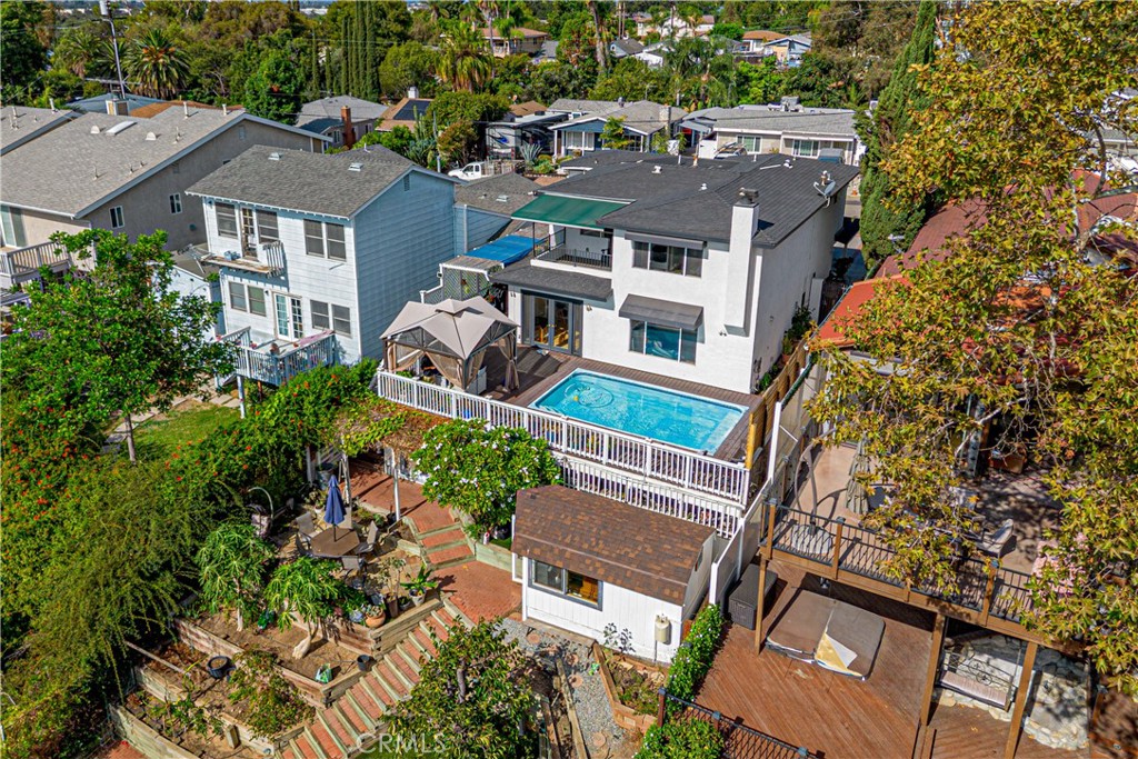 774 Stephens Avenue Fullerton, CA 92833 - Photo 47 of 53 an aerial view of a house