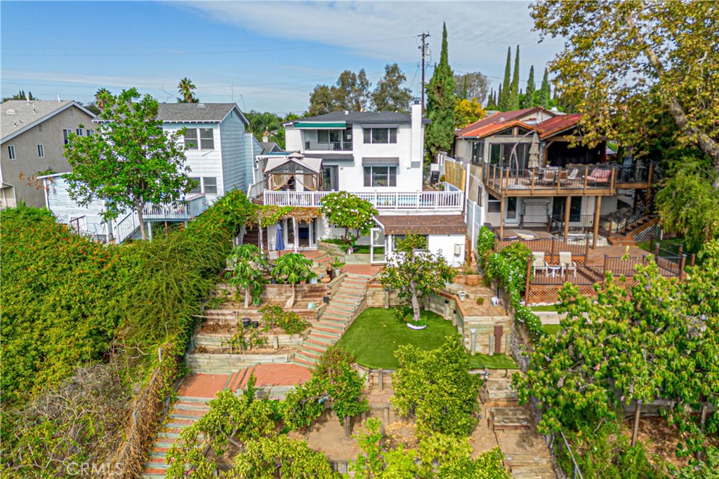 774 Stephens Avenue Fullerton, CA 92833 - Photo 49 of 53 an aerial view of a house with a yard and potted plants