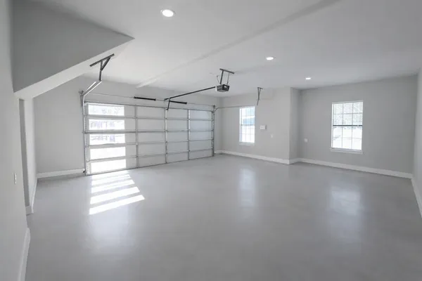 a view of a livingroom with a window