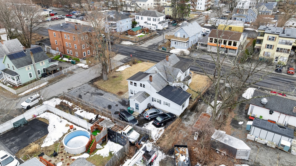 54 Airport Road Fitchburg, MA 01420 - Photo 31 of 38 an aerial view of a city with lots of residential buildings