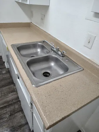a view of wooden floor