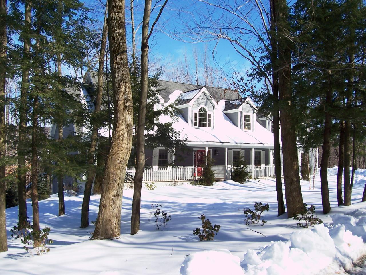 1 Hemlock Road Tyringham, MA 01264 - Photo 1 of 19 a view of a building with street view