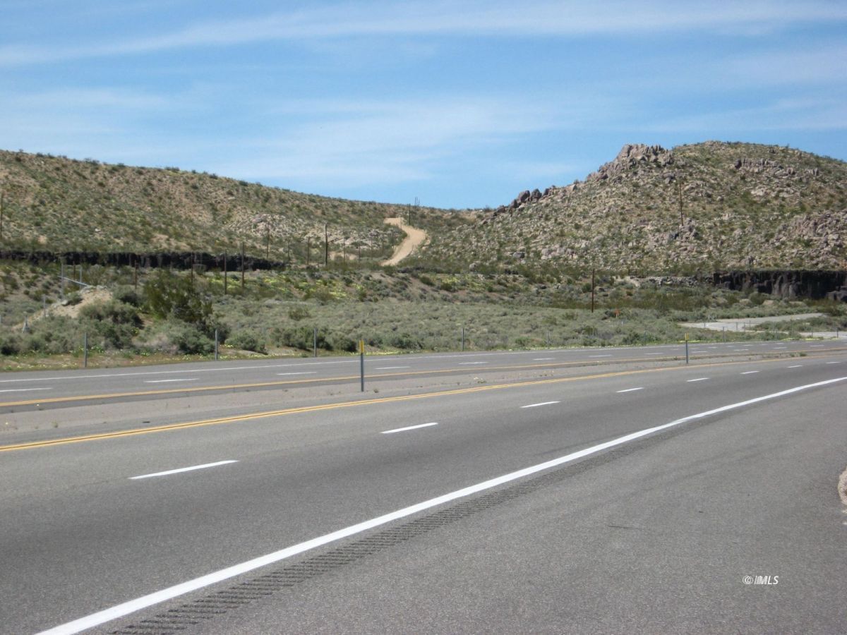 350 Little Lake Road Inyokern, CA 93527 - Photo 14 of 26 a view of a road with a mountain in the background