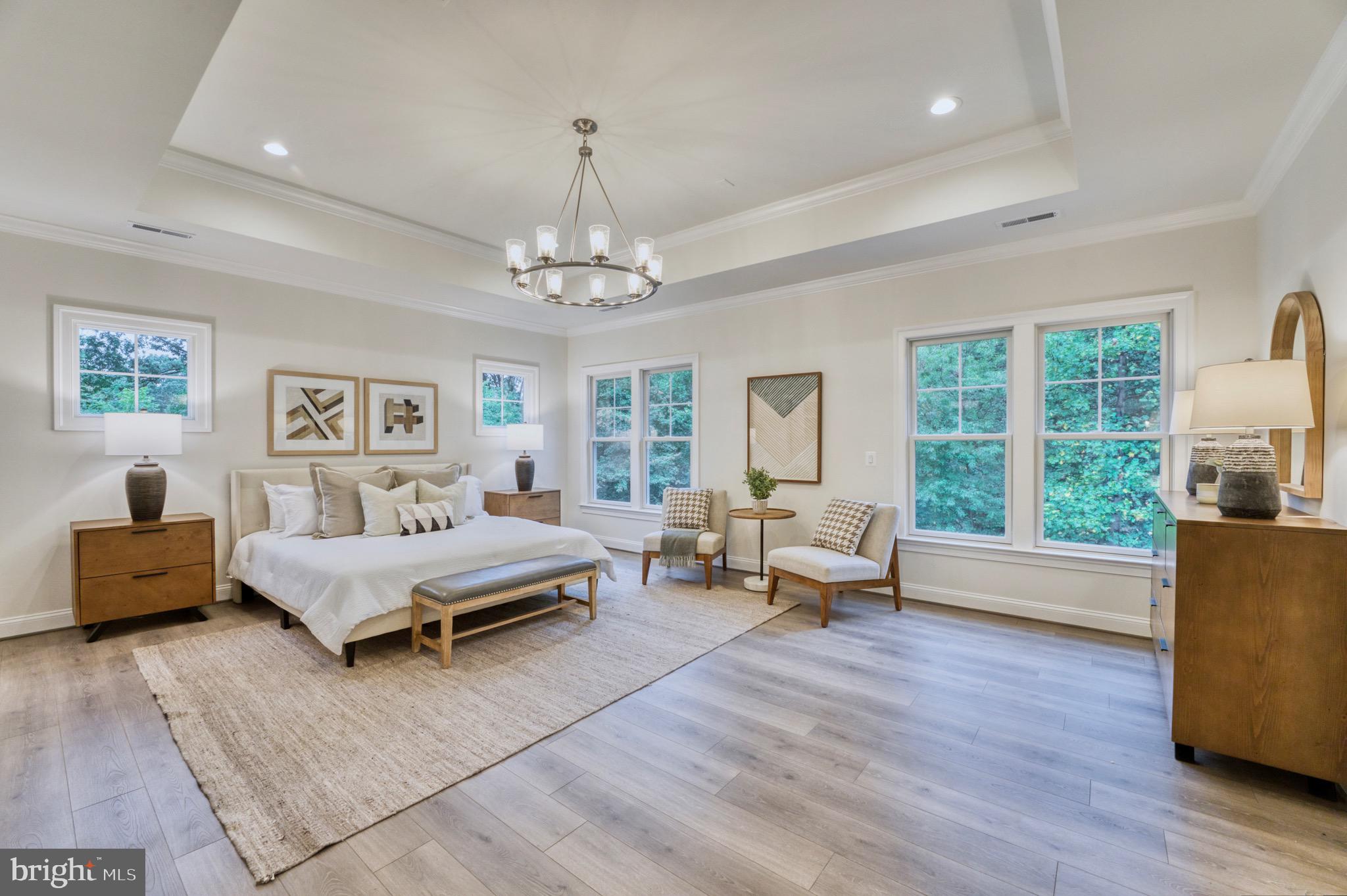 906 Frederick Street Southwest Vienna, VA 22180 - Photo 7 of 10 a living room with furniture and wooden floor
