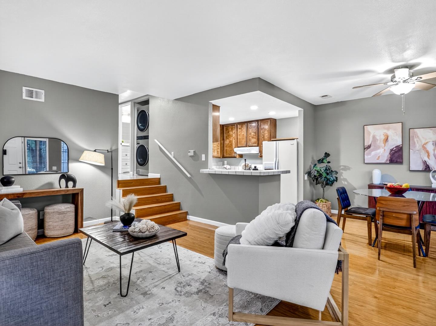 425 Kenbrook Circle San Jose, CA 95111 - Photo 17 of 46 a living room with furniture and a wooden floor