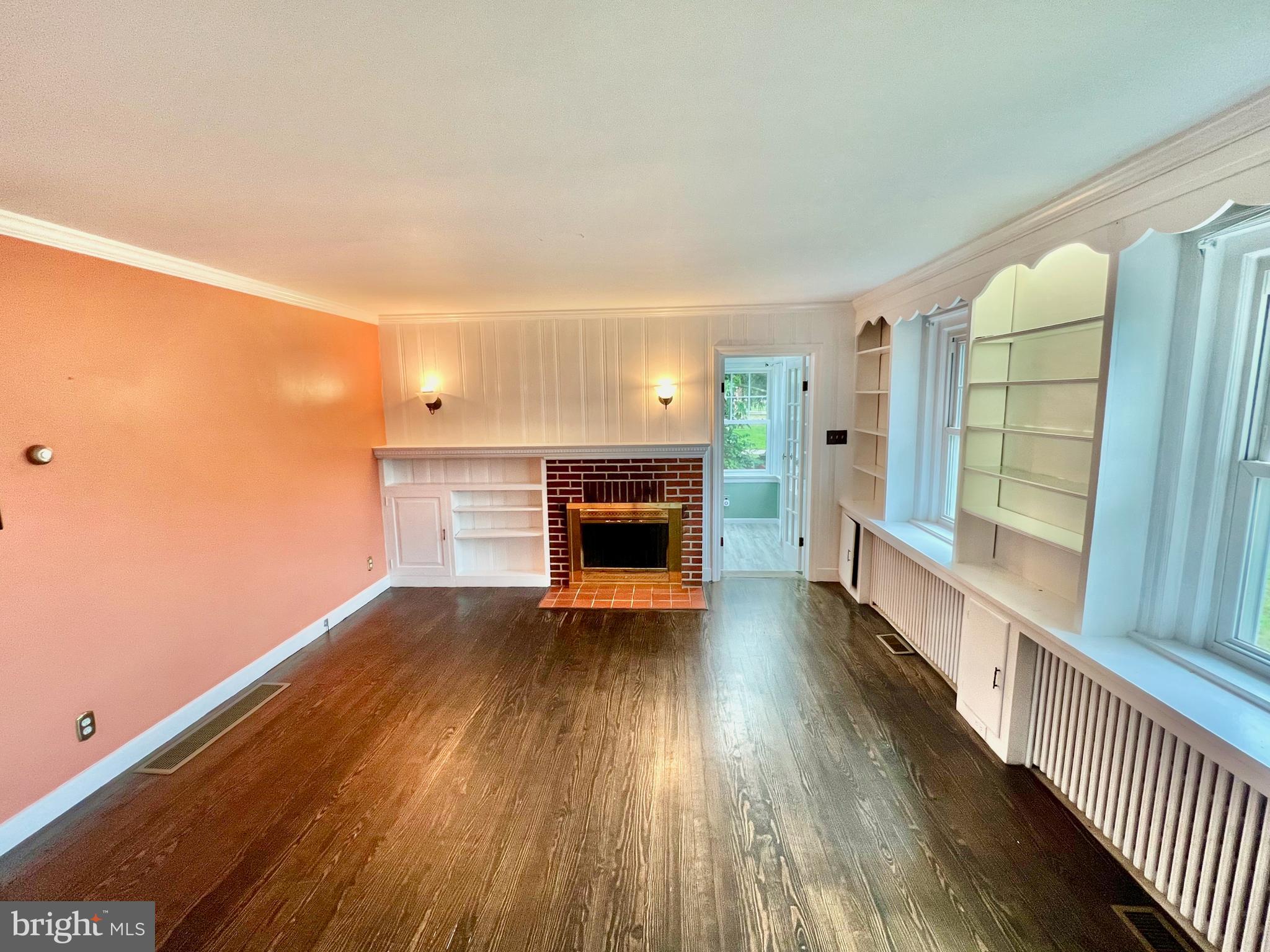 1931 East Orvilla Road Hatfield, PA 19440 - Photo 11 of 39 Living room with fireplace and built-ins