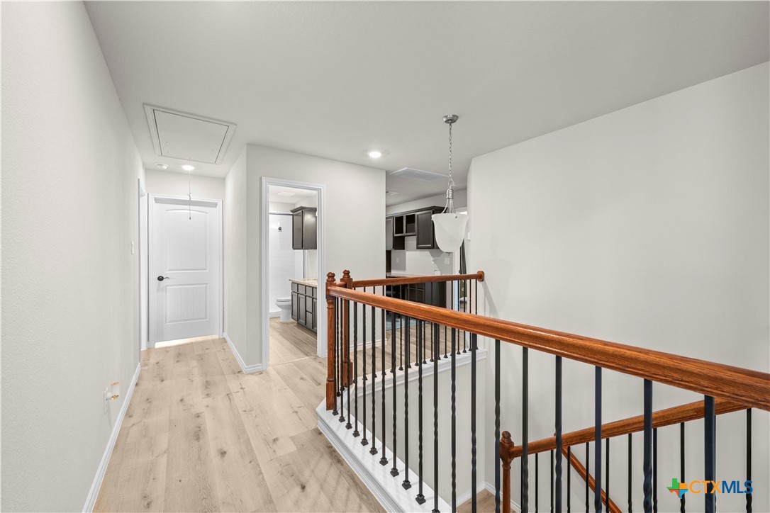 1305 Roma Street Harker Heights, TX 76548 - Photo 11 of 28 a view of hallway with wooden floor