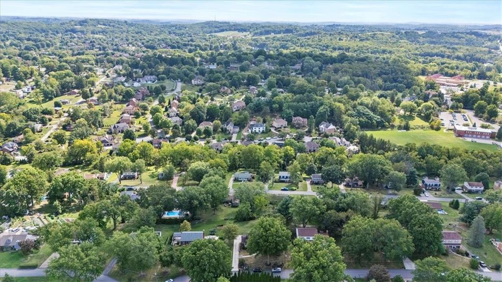205 Camelford Road McMurray, PA 15317 - Photo 31 of 32 an aerial view of a city with lots of residential buildings