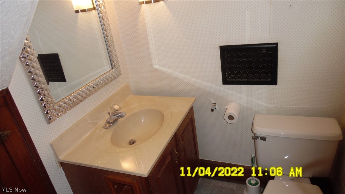 210 Edgerton Road Akron, OH 44303 - Photo 12 of 25 Half Bath on Main Floor off Kitchen