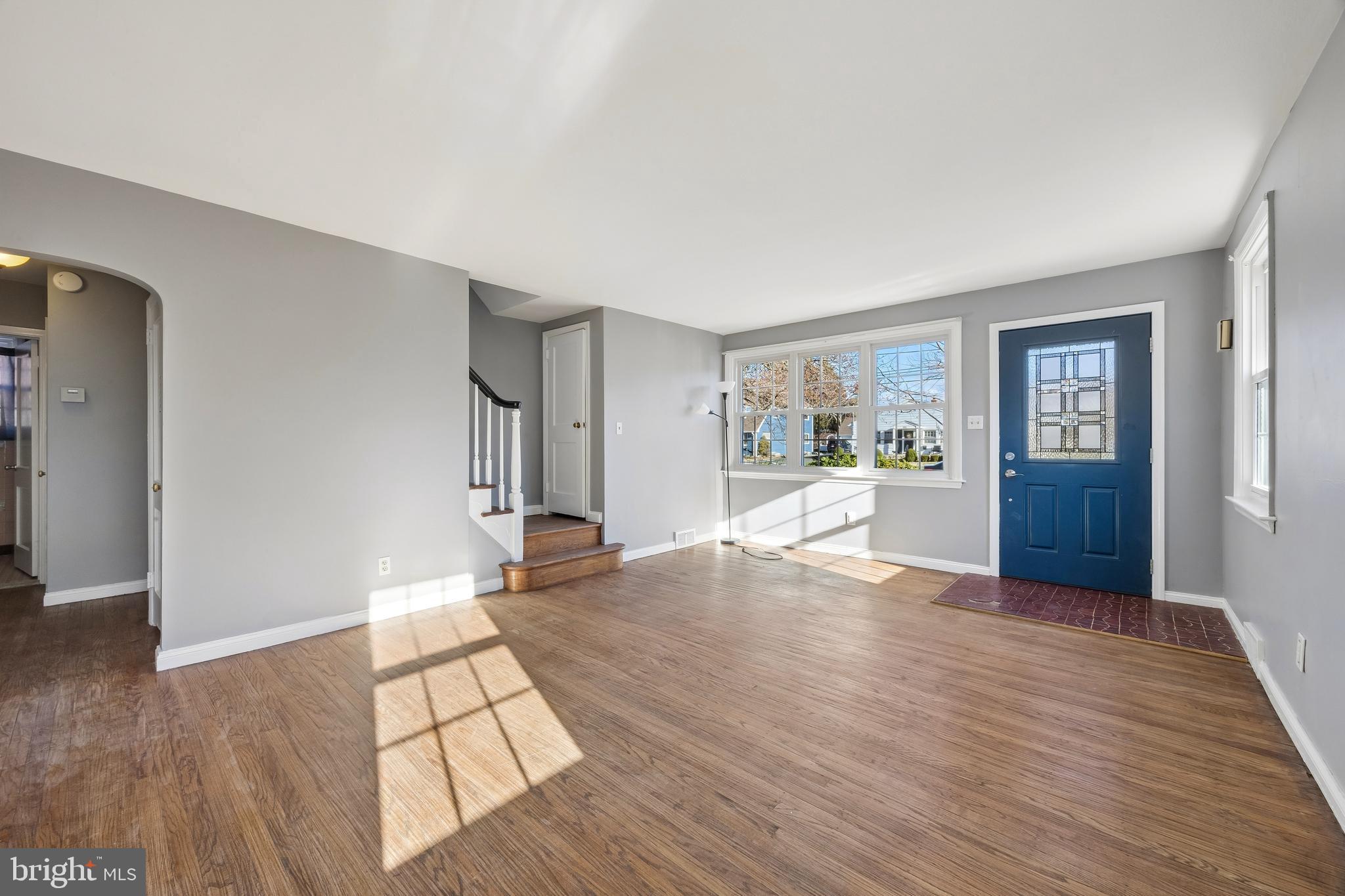 336 Valley View Road Springfield, PA 19064 - Photo 4 of 24 a view of empty room with wooden floor