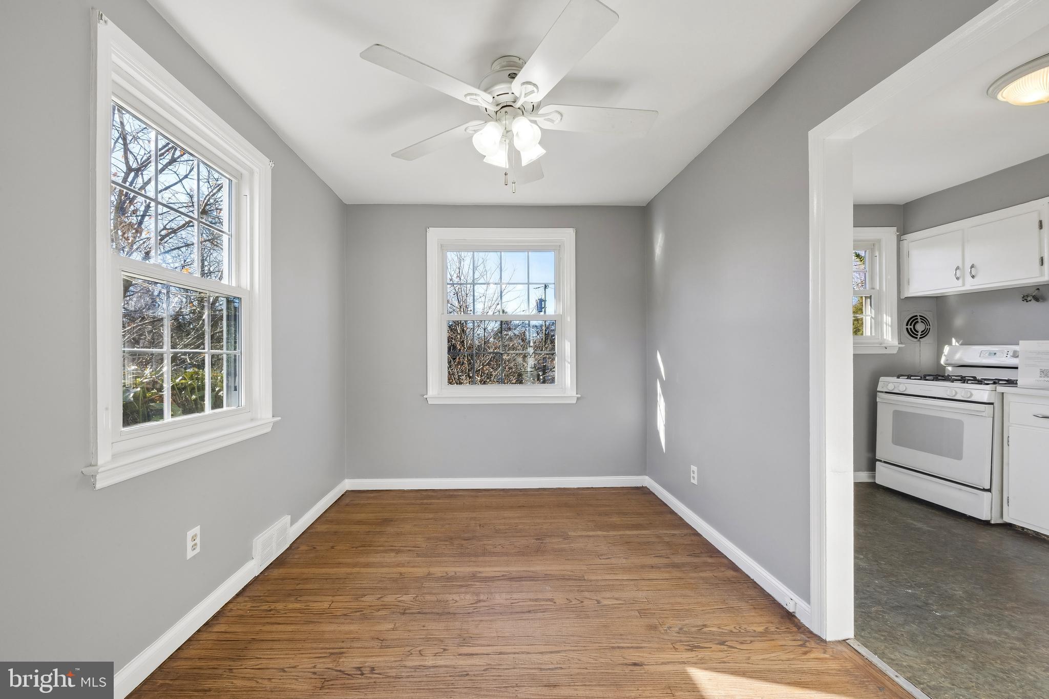 336 Valley View Road Springfield, PA 19064 - Photo 6 of 24 wooden floor in an empty room with a window