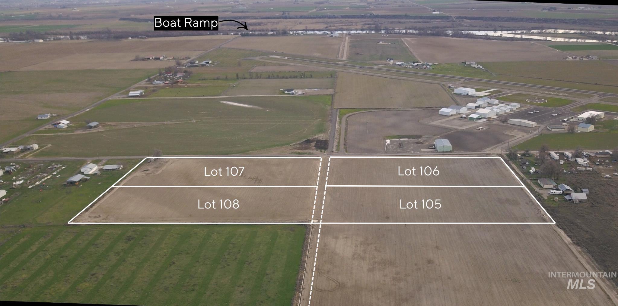 Tbd Tbd Delicious Street Weiser, ID 83672 - Photo 6 of 6 Aerial view of property's location featuring rural landscape
