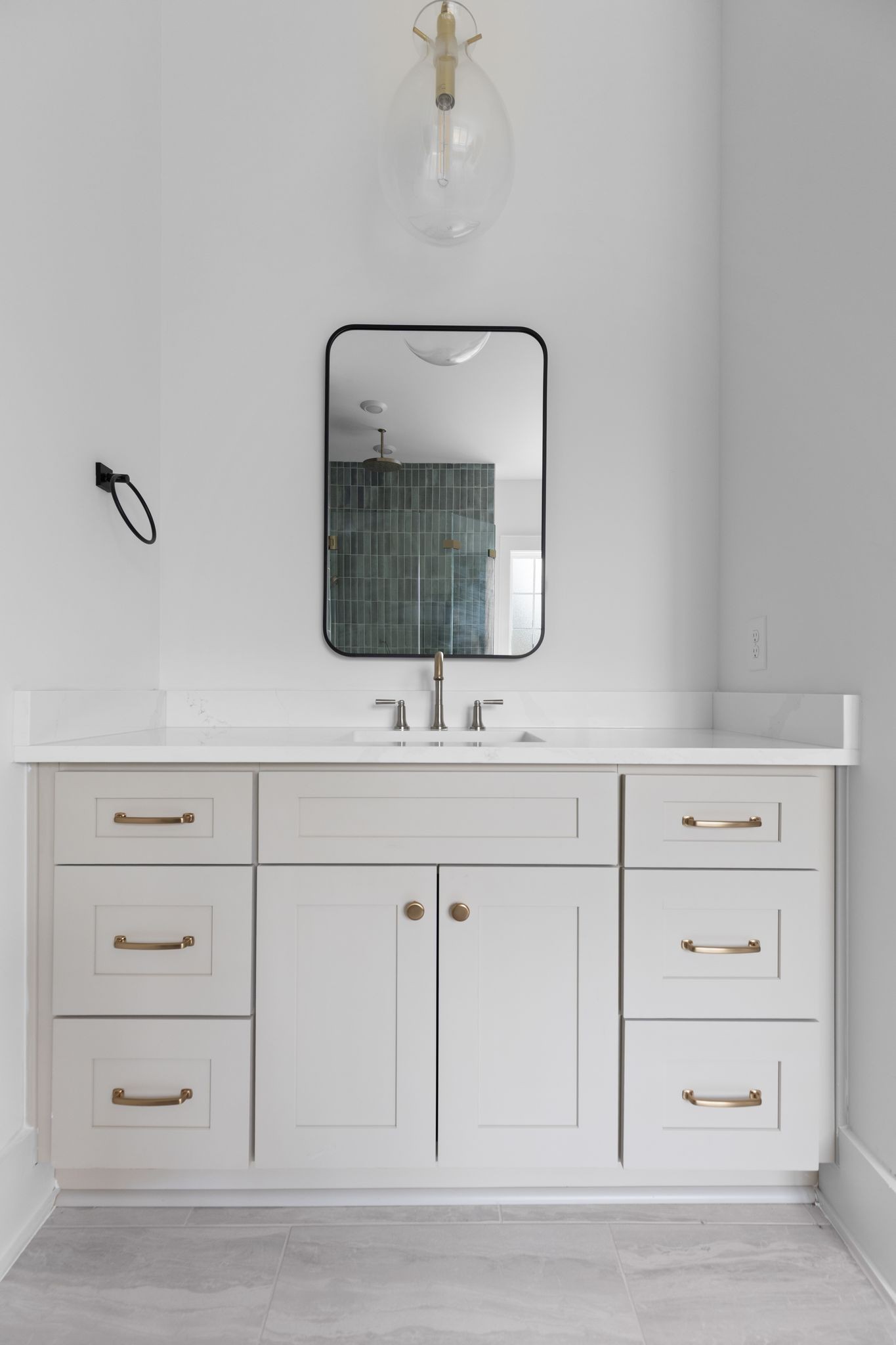 2823 Sugar Tree Road Nashville, TN 37215 - Photo 22 of 59 a bathroom with a sink vanity and mirror
