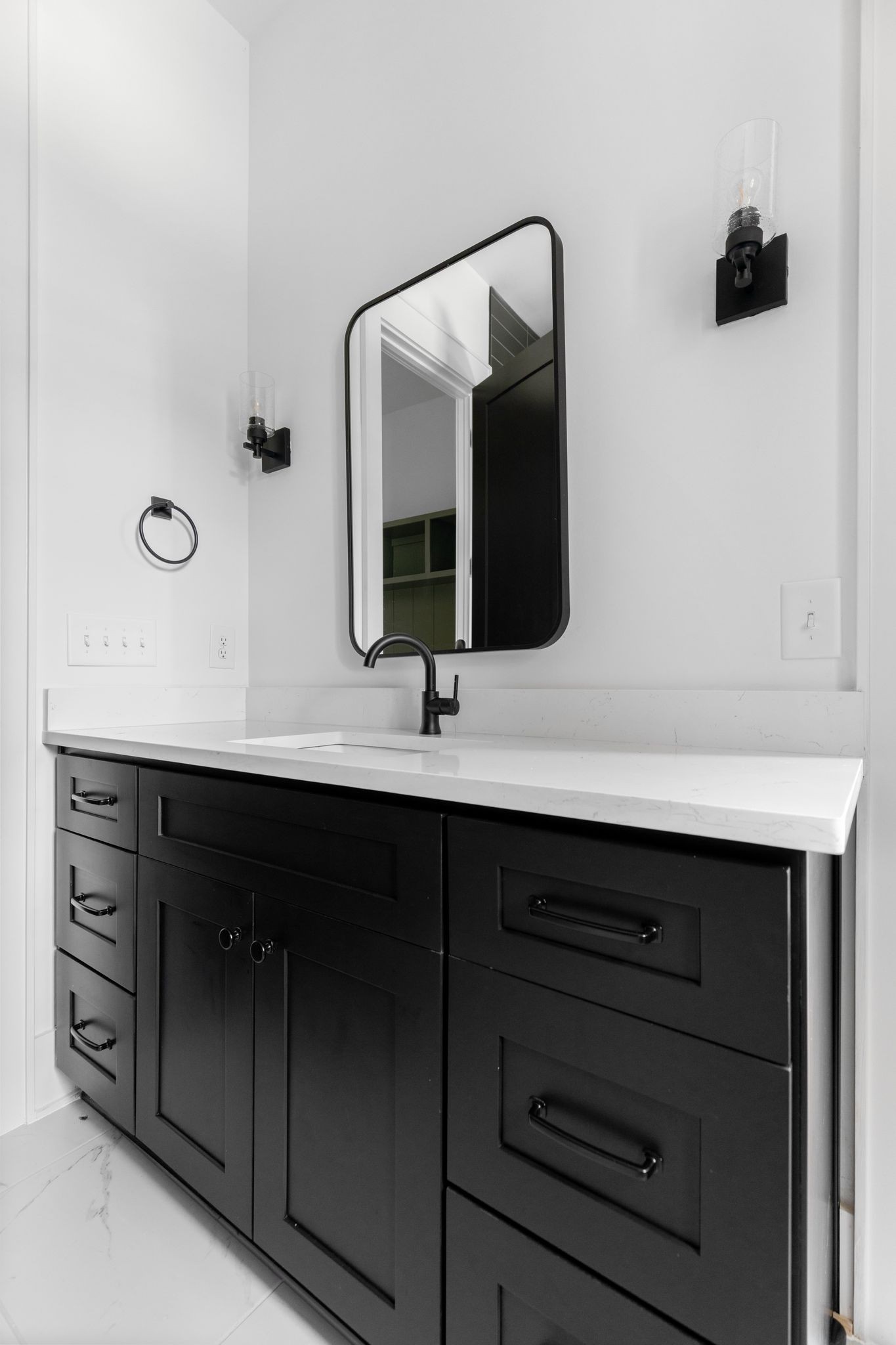 2823 Sugar Tree Road Nashville, TN 37215 - Photo 28 of 59 a bathroom with a sink vanity and mirror