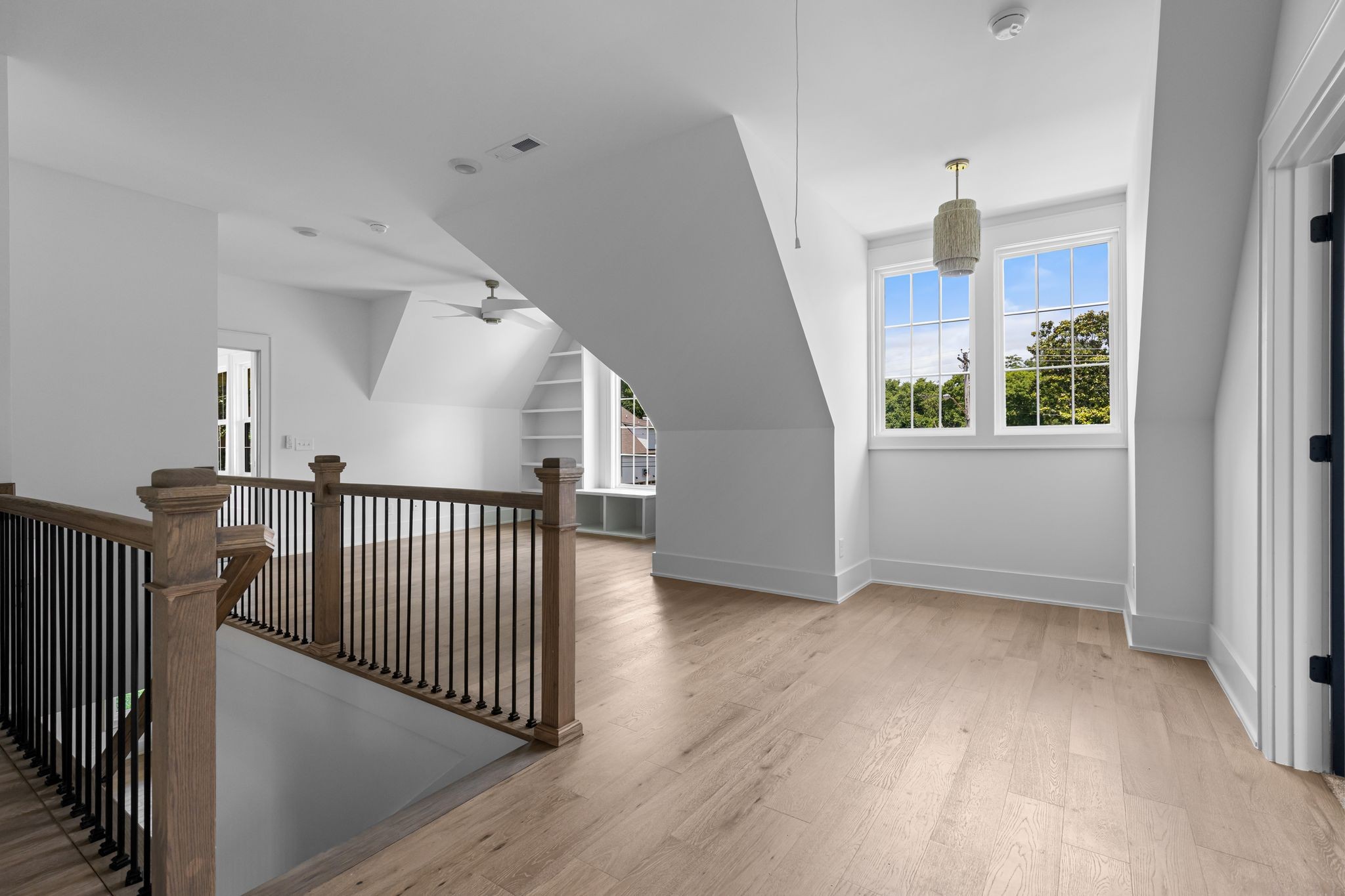 2823 Sugar Tree Road Nashville, TN 37215 - Photo 31 of 59 a view of a hallway with windows and stairs