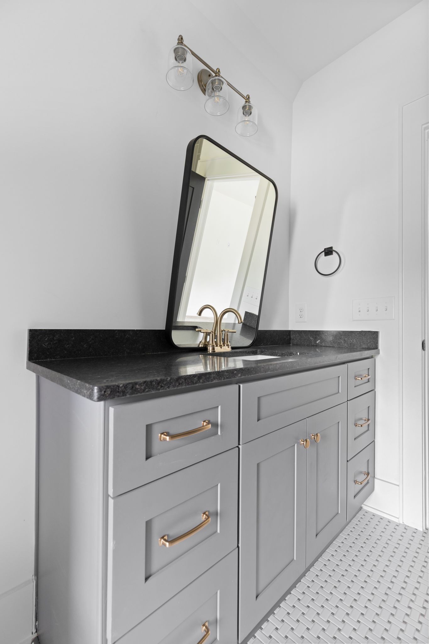 2823 Sugar Tree Road Nashville, TN 37215 - Photo 41 of 59 a close view of a sink and a mirror in a bathroom