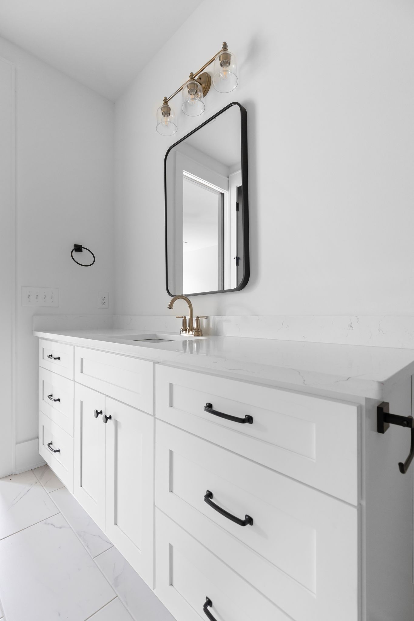2823 Sugar Tree Road Nashville, TN 37215 - Photo 46 of 59 a bathroom with a double vanity sink and mirror