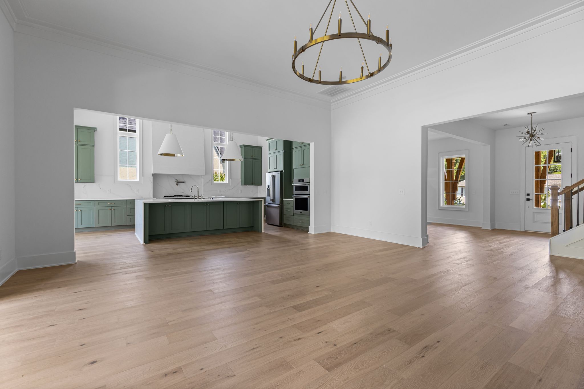 2823 Sugar Tree Road Nashville, TN 37215 - Photo 8 of 59 a view of empty room with wooden floor and ceiling fan