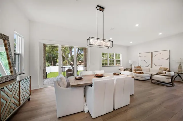 a view of living room with furniture and window