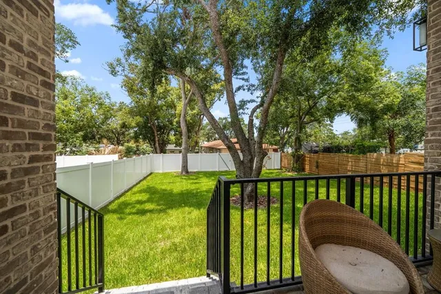 a view of outdoor space and garden