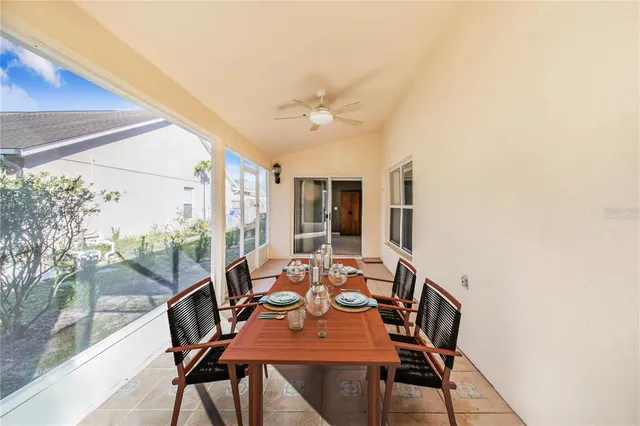 a view of a street with a building in the background