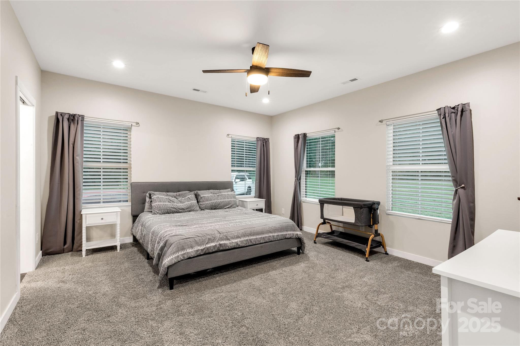 1964 Conservancy Road Kershaw, SC 29067 - Photo 18 of 26 a bedroom with a bed and a table in it