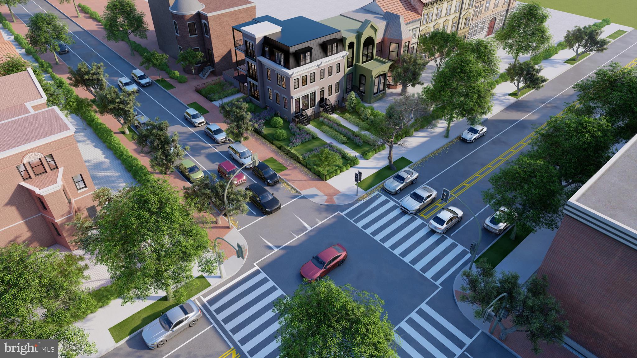 1900 16th Street Northwest Washington, DC 20009 - Photo 4 of 7 an aerial view of a house