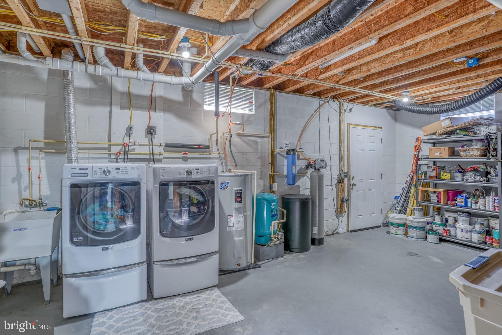 516 High Bridge Road Millington, MD 21651 - Photo 43 of 52 Basement with Laundry