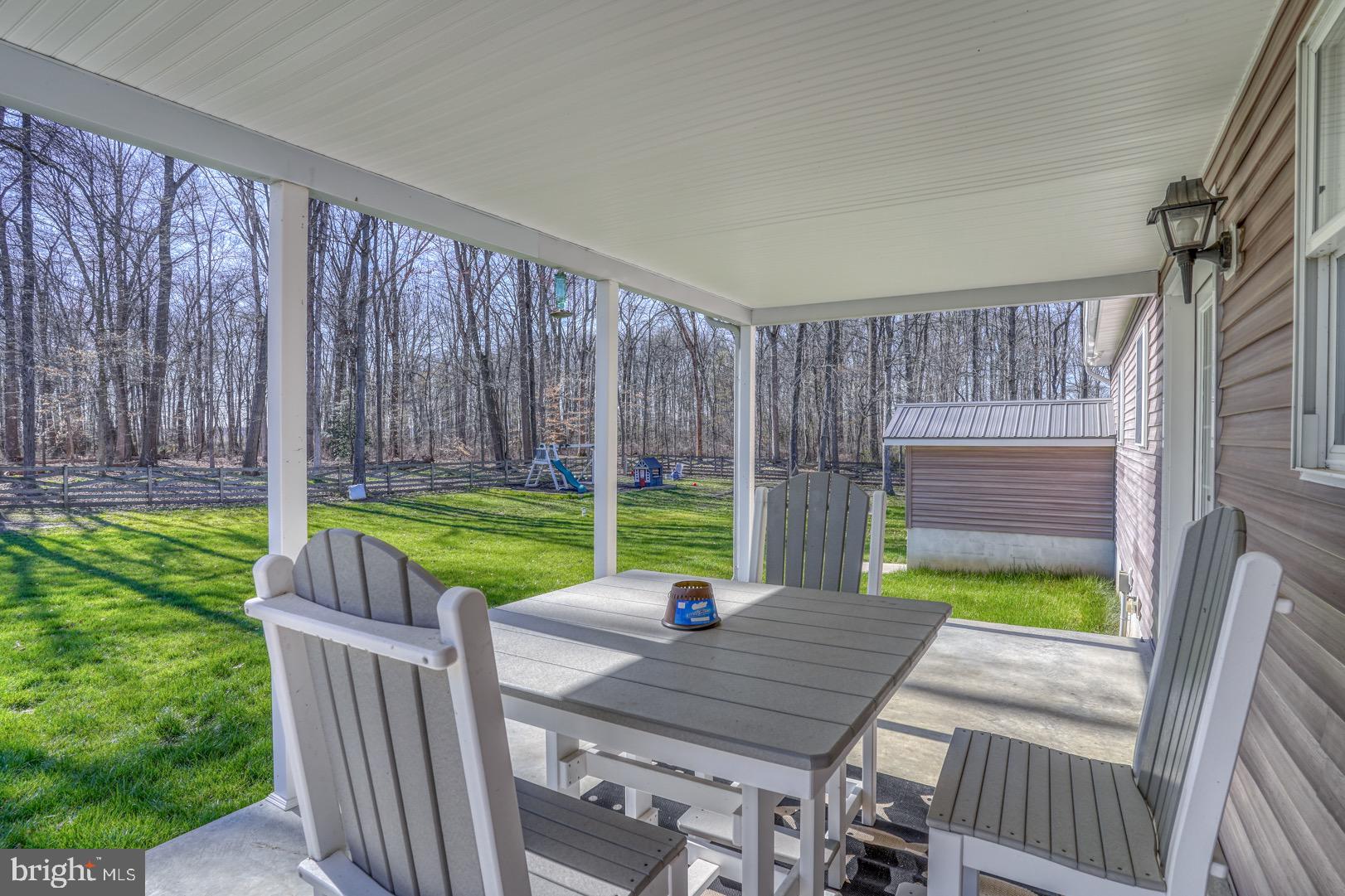 516 High Bridge Road Millington, MD 21651 - Photo 44 of 52 Covered back porch directly off of the Kitchen