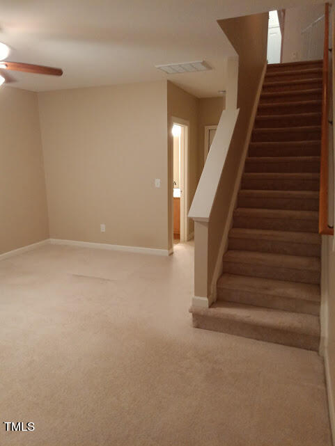 8014 Beech Tree Ridge Trail Raleigh, NC 27612 - Photo 24 of 26 Basement View toward half bath and unfin