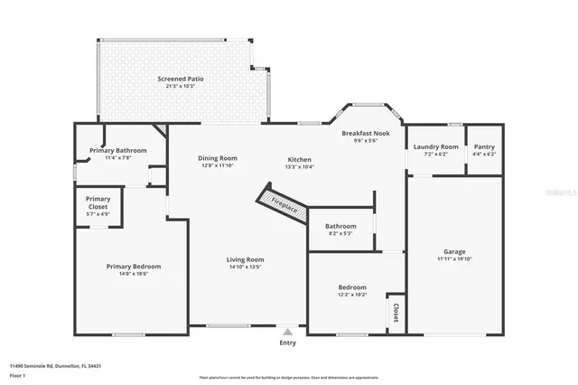 a picture of a floor plan