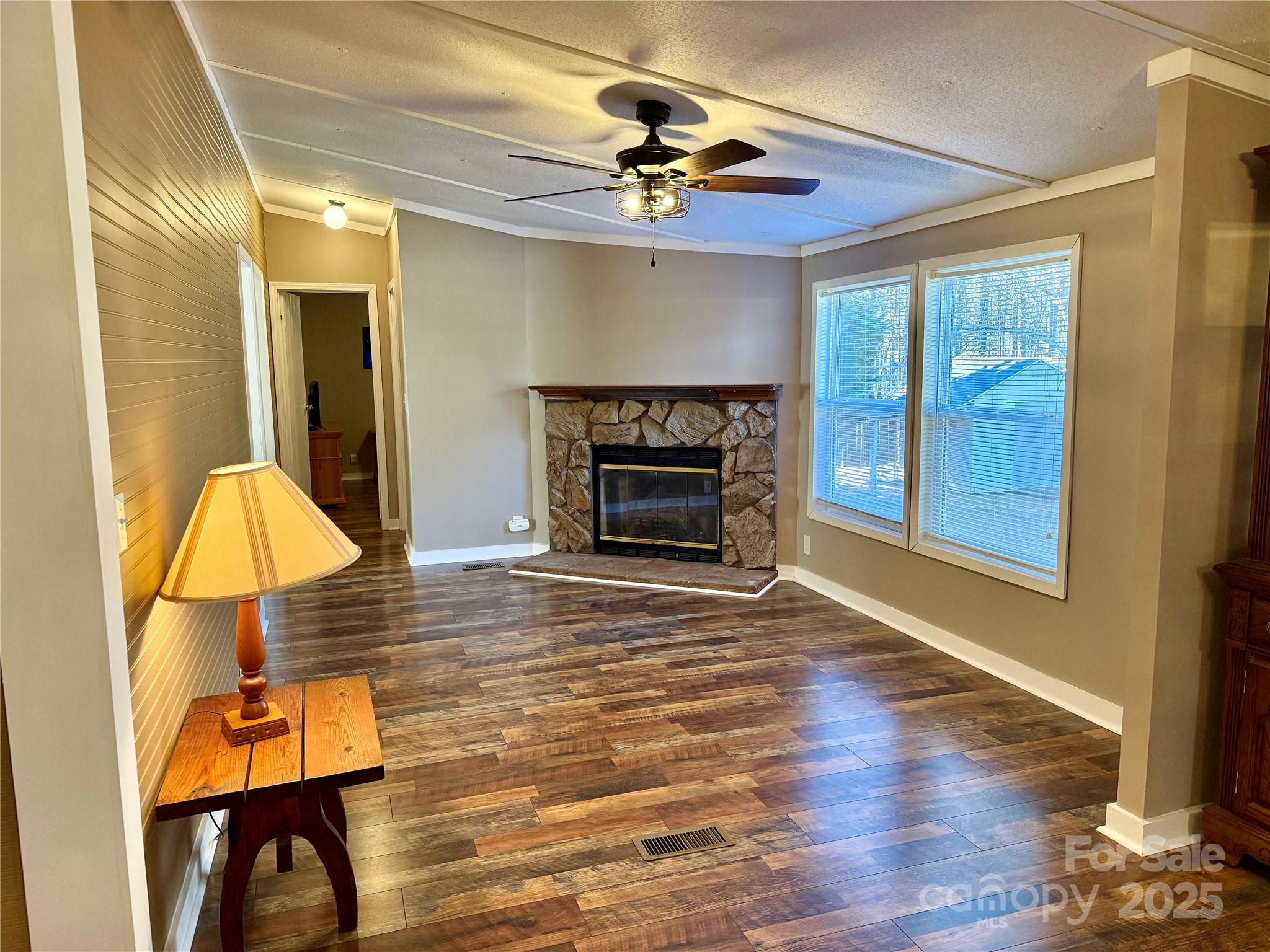 209 Romans Road China Grove, NC 28023 - Photo 7 of 25 a living room with furniture and a fireplace