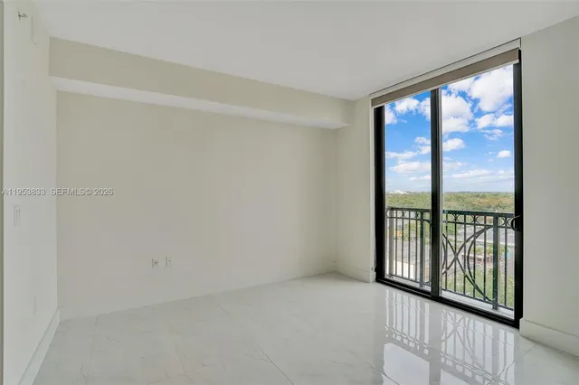 a view of a lake with a building