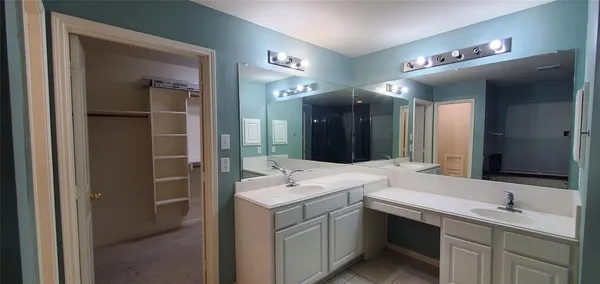 a room with storage and utility