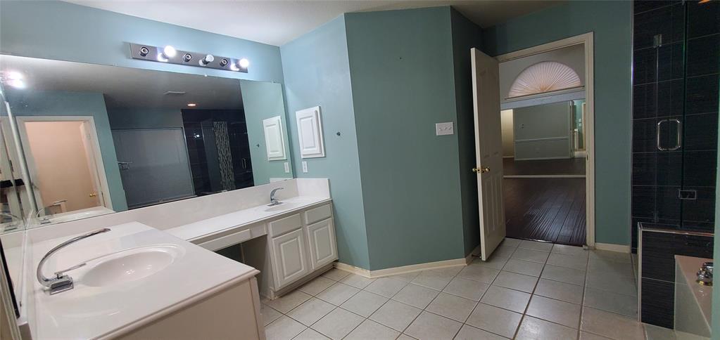 1003 Spring Tide Drive Wylie, TX 75098 - Photo 10 of 24 a bathroom with a sink and a mirror