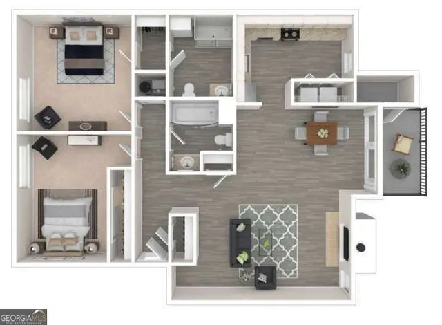 $1,350 | 3655 Westchase Villa Lane, Unit 13786A, Peachtree Corners, GA 30092