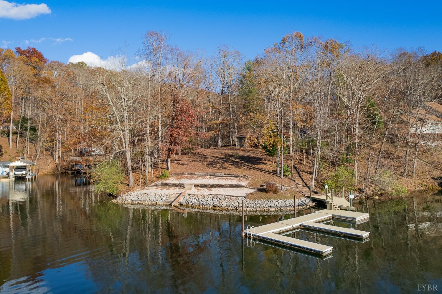 905 Gap Bridge Road Moneta, VA 24121 - Photo 37 of 48 a view of a lake with mountain