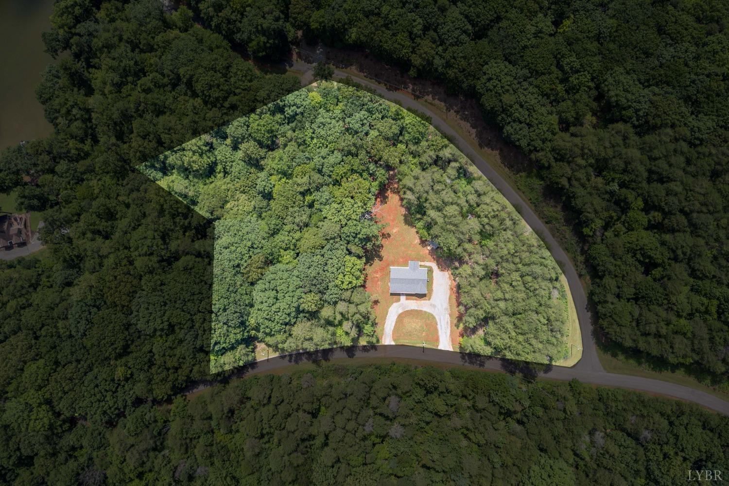 905 Gap Bridge Road Moneta, VA 24121 - Photo 46 of 48 an aerial view of a house