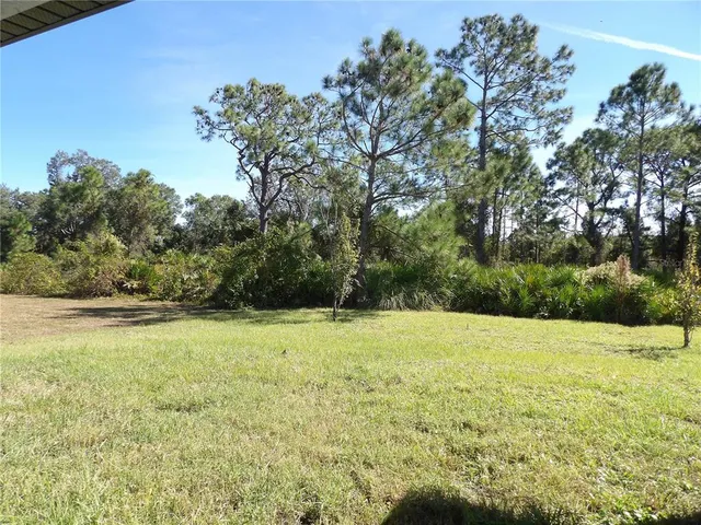 a view of an outdoor space and a yard